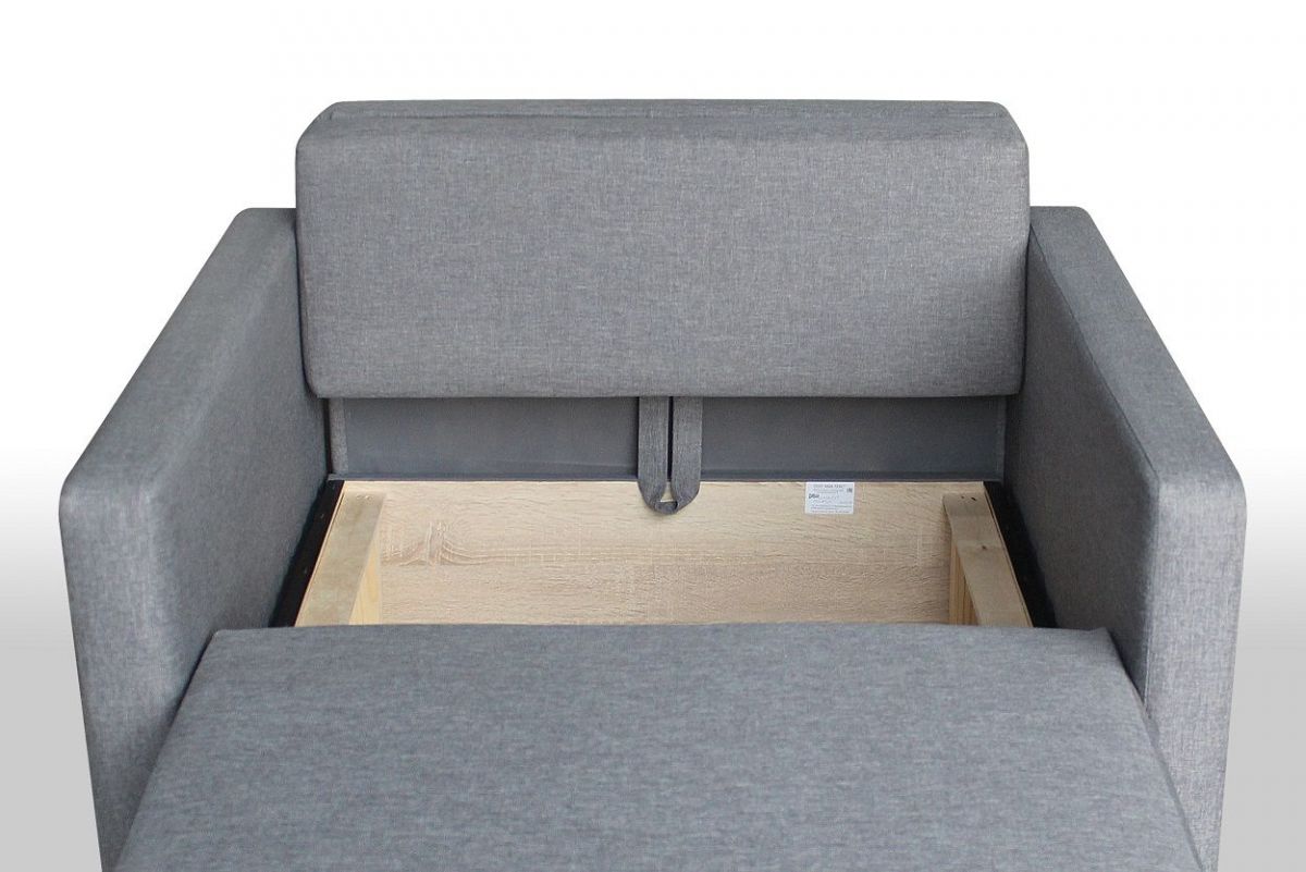 Диван Реал 80 с подлокотниками (Графит) | фото 3