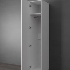 Шкаф Linnea MHR-1PO 2050х400х510 (Белый-М 11.1.2) | фото 4