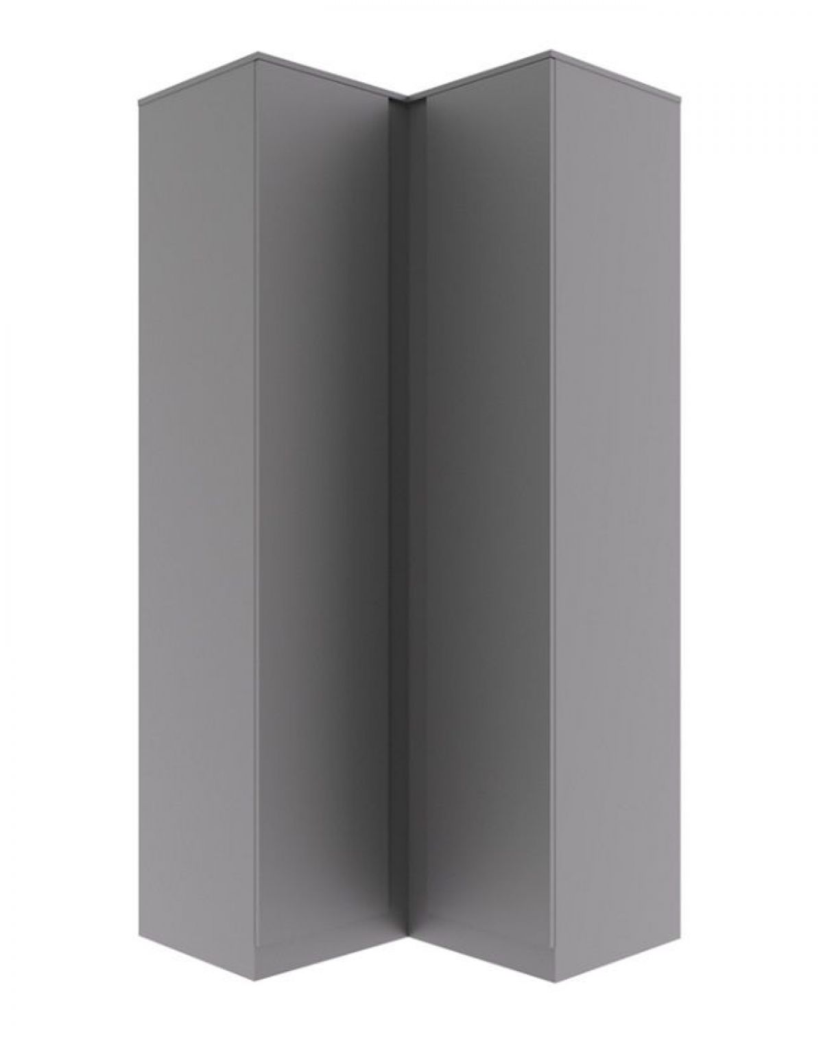 МОРИ МШУ 960.1 Шкаф угловой (ГРАФИТ) | фото 3