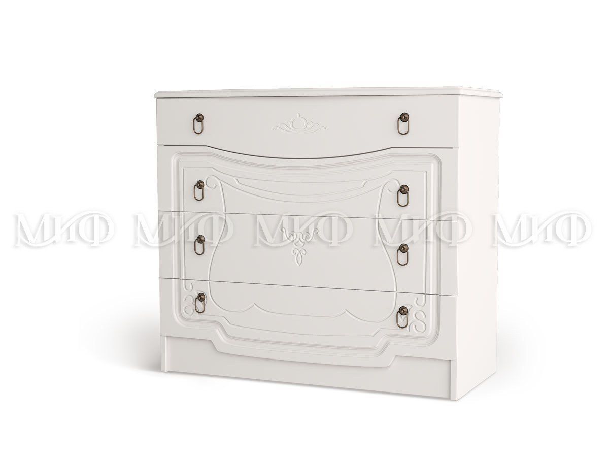 МАРИЯ Спальный гарнитур (модульная) Белый глянец холодный/белый | фото 3