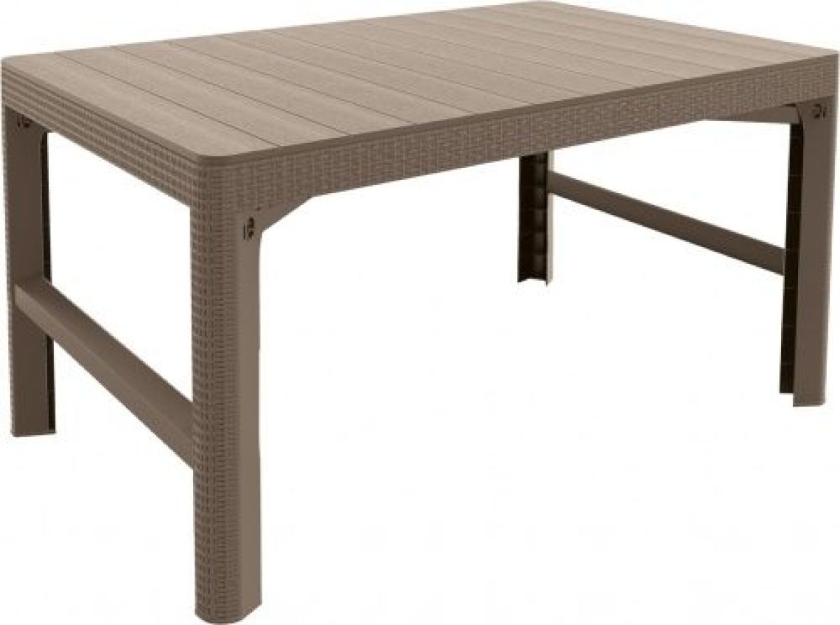 Раскладной стол Лион с регулируемой высотой столешницы (Lyon rattan table) капучино (h400/650) | фото 3