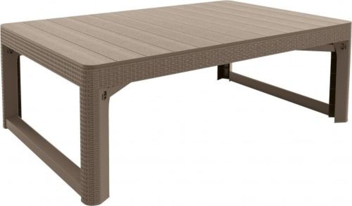 Раскладной стол Лион с регулируемой высотой столешницы (Lyon rattan table) капучино (h400/650) | фото 4