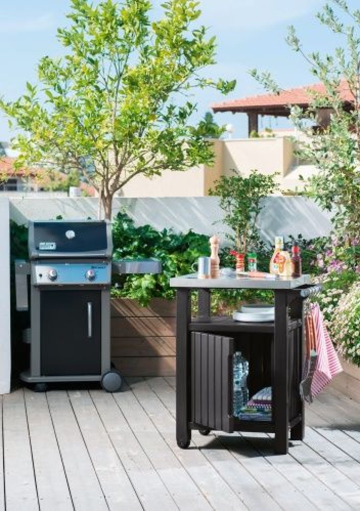 Столик для барбекю 105л (Unity 105L) графит | фото 5